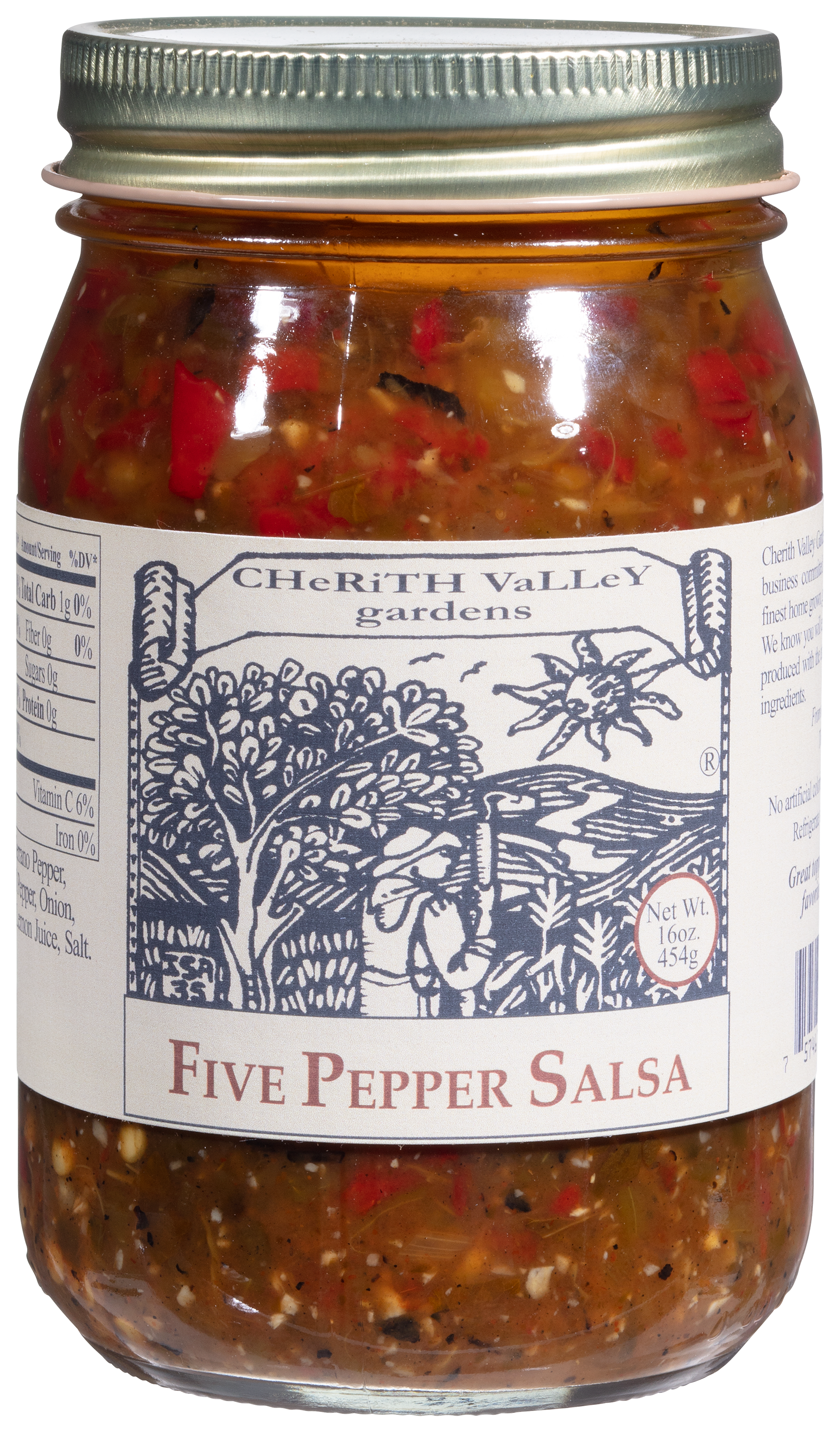 Cherith Valley Gardens Five Pepper Salsa | Cabela's